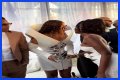 Nigerian singer, Tems spotted at the star-studded Roc Nation pre-grammy brunch with Jay-Z and Beyonce (video)